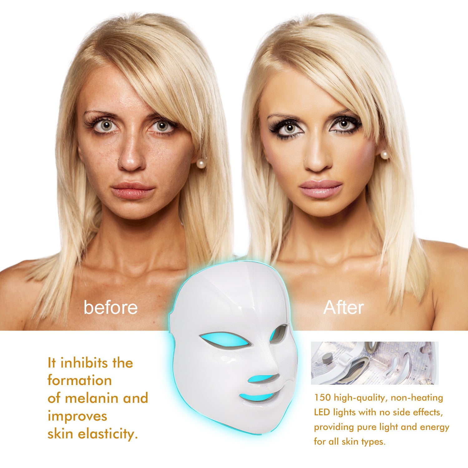 LED Light Photon Face Mask