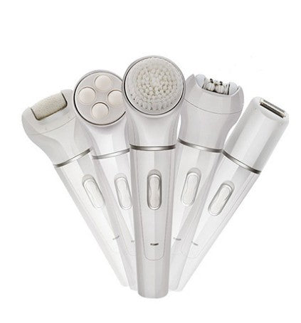 5 in 1 Multi-Functional Face and body Skin Care Electric Massager Scrubber