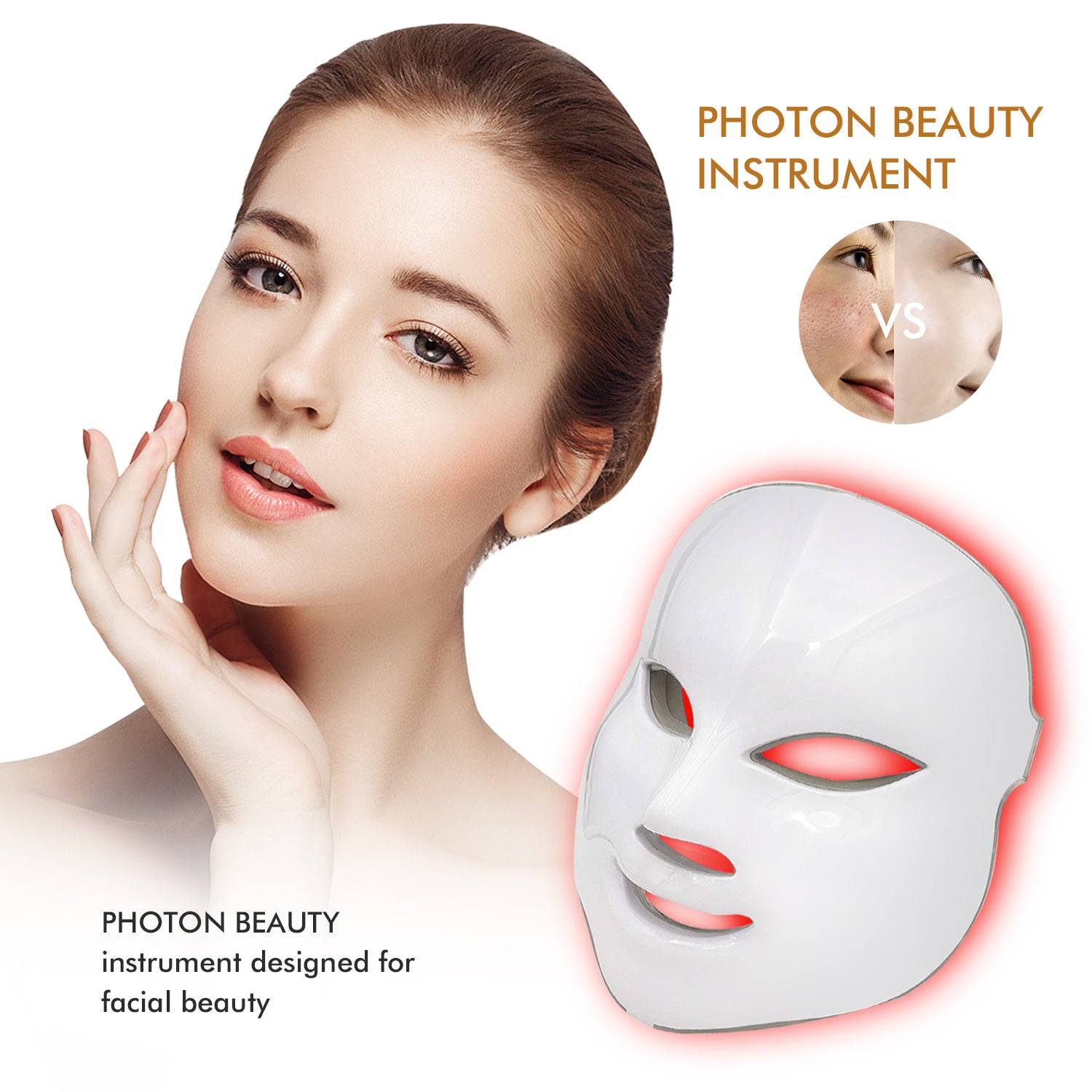 LED Light Photon Face Mask